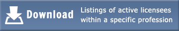 Download listings of active licensees within a specific profession