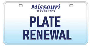 Register for new Missouri license plates online