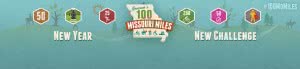 Take the 100 Missouri Miles Challenge at 100MissouriMiles.com