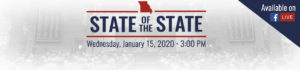 State of the State, 3 pm on Wednesday January 15