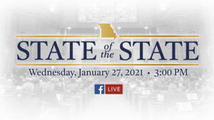 State of the State, 3 pm on Wednesday January 27